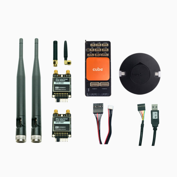 Cubepilot The Cube Orange+ full bundle with Here3+ GNSS, RFD 900x-US