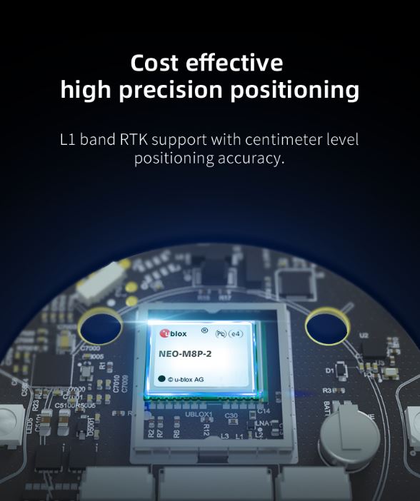 Here3+ with iStand with High Precision Positioning