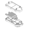 RDF X-Series Modem Enclosure Exploded View