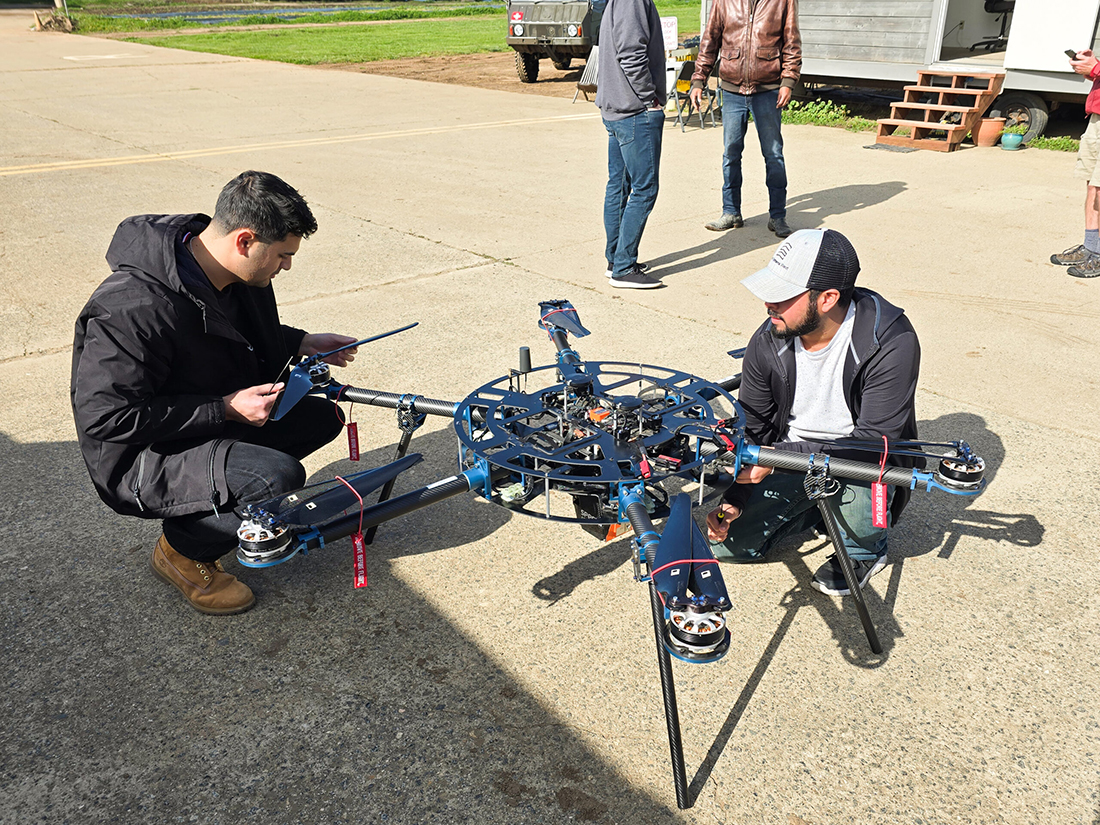 Aero Systems West Drone Testing in Monterey, CA
