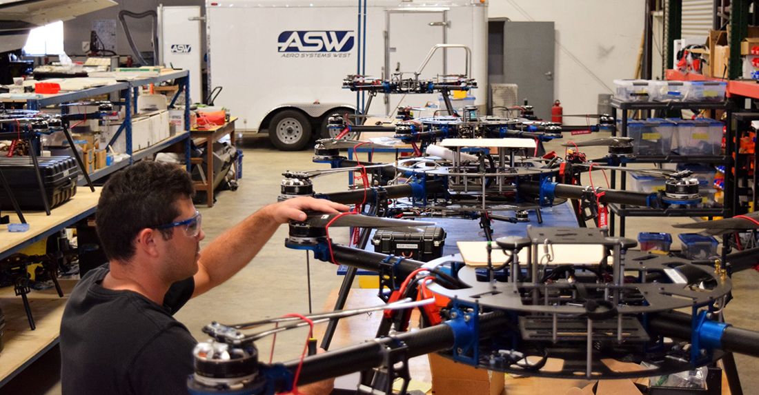 Aero Systems West implements strict quality control standards for all manufacturing processes.