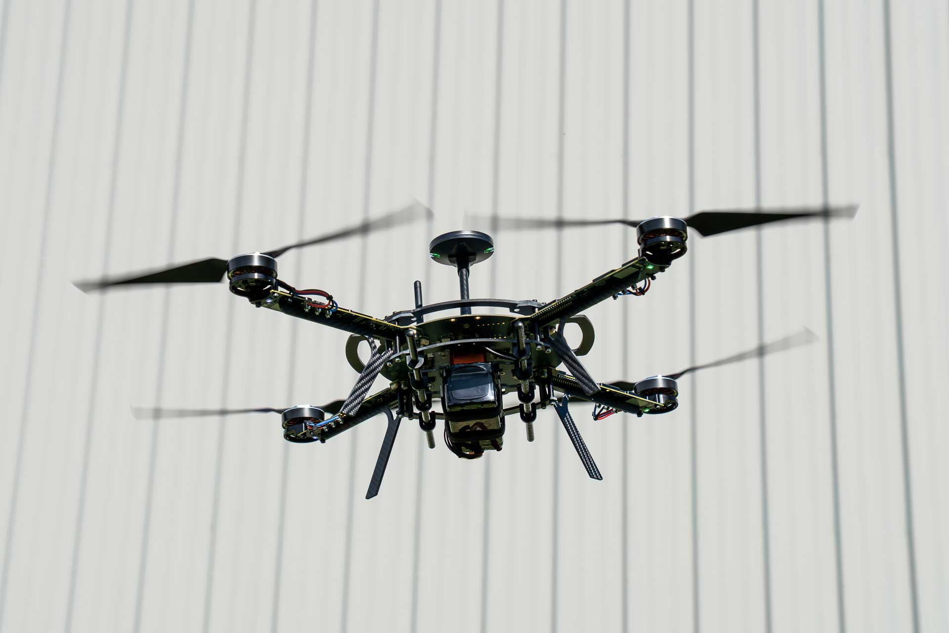Aero Systems West ROAM Drone In Flight
