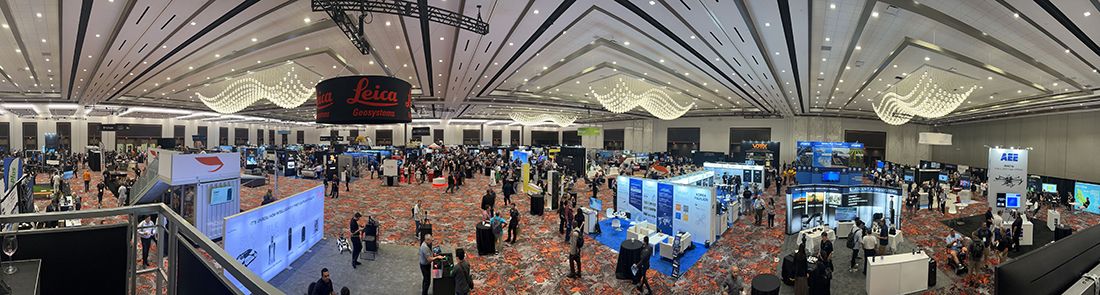 CUAV 2024 Tradeshow Panoramic View