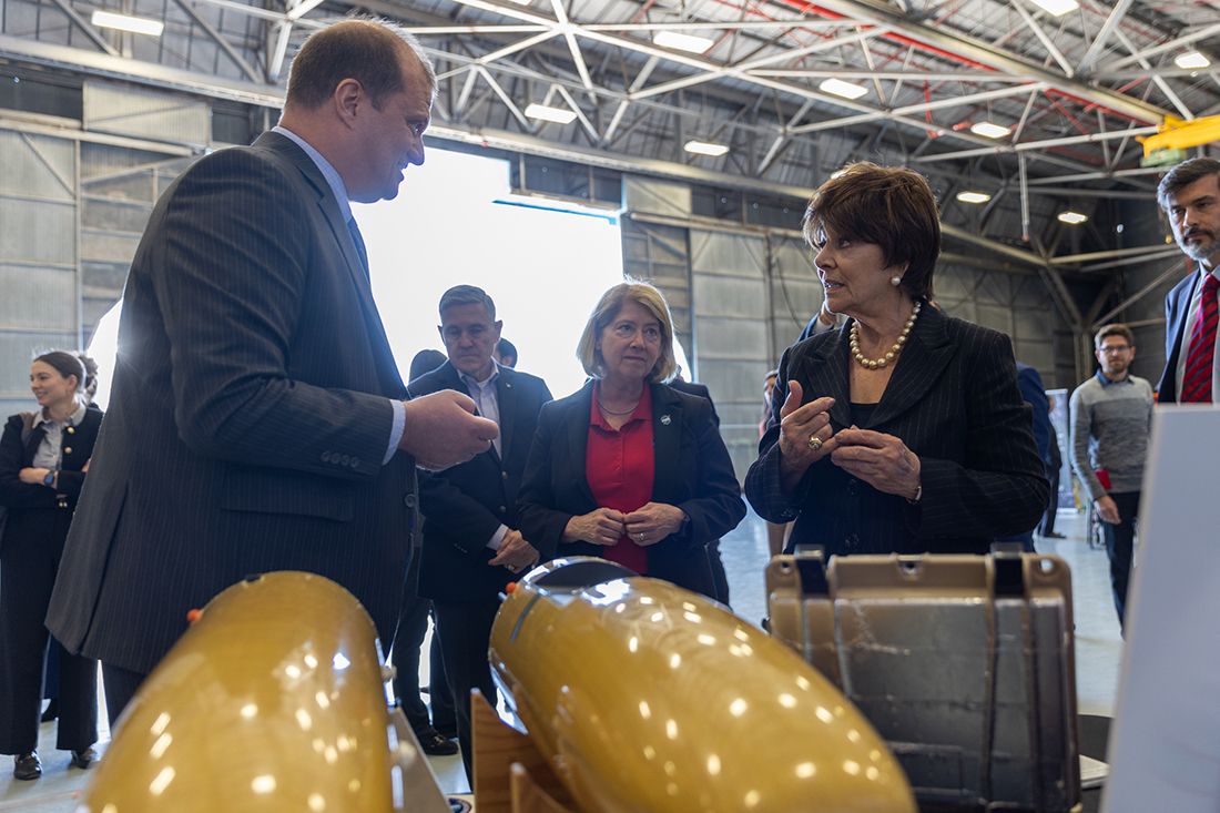 Anna Eshoo, Florian Schwandner discuss drone technology used while fighting fires in California