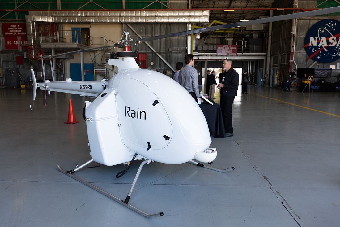 Rain Unmanned Wildfire Fighting Aircraft