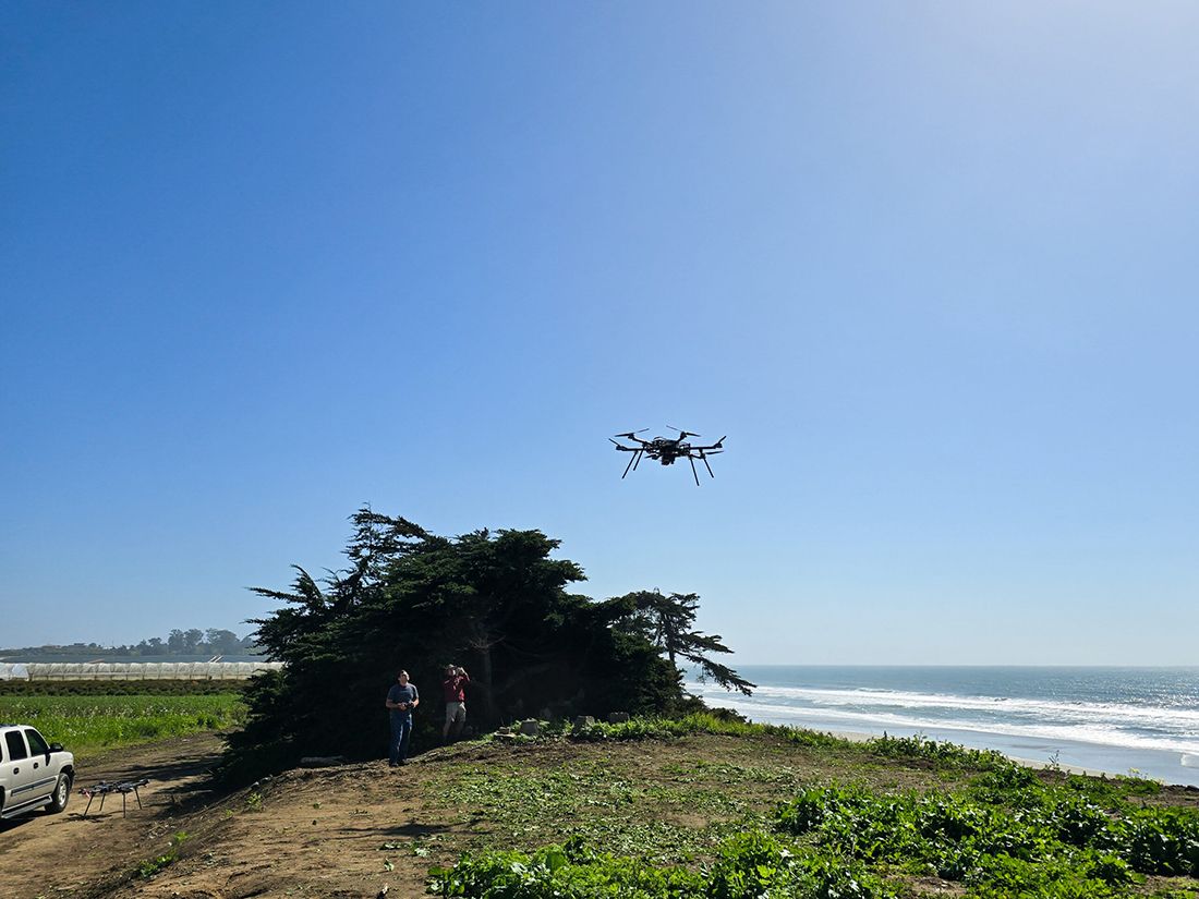 Aero Systems West Drone Testing in Monterey, CA